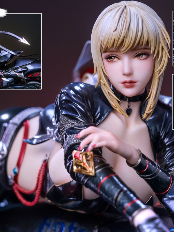 DT&Ume Studio Fate Saber 4th Motor girl Altria Pendragon Hot Sexy 1/4 Statue